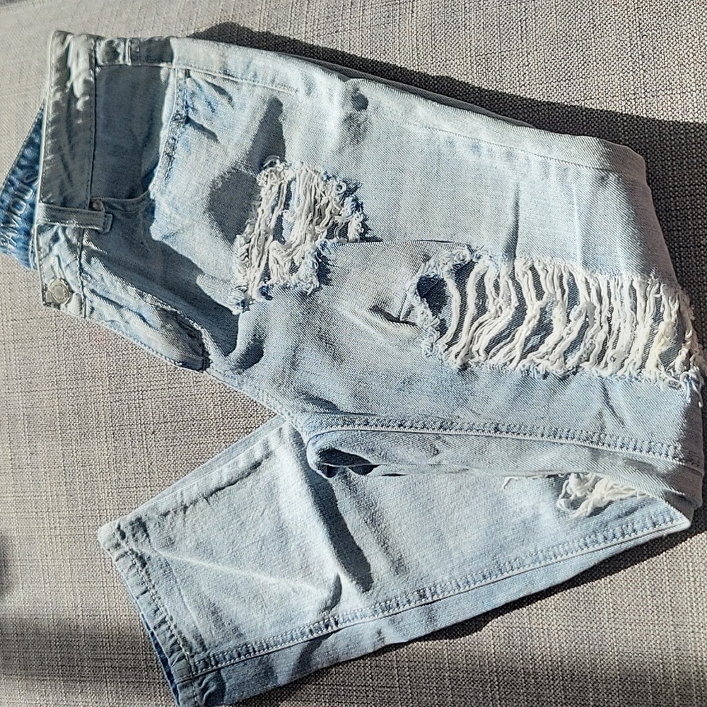 Light Blue Ripped Jeans